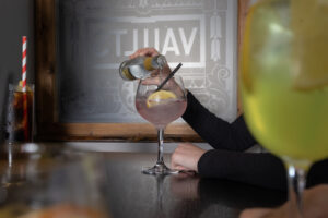 Cocktail Bar Commercial Photography Orange Fin 2024